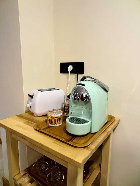 Servicio de cafetera