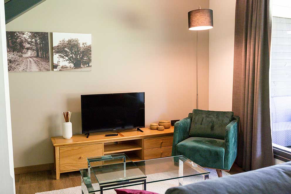 Vista salón tv